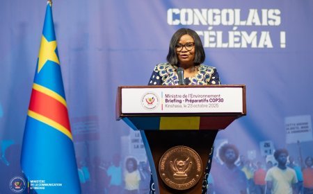 La ministre Nyange alerte sur la fragilité des forêts de la RDC et appelle à une régénération ciblée