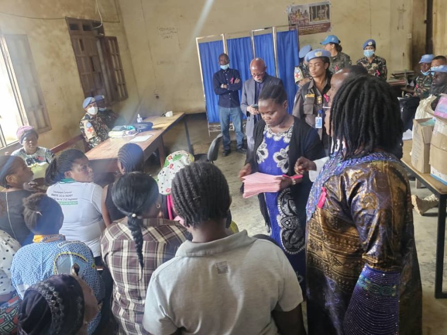 Nord-Kivu : Les femmes détenues de la prison de Beni sensibilisées au cancer du sein et aux IST par la MONUSCO