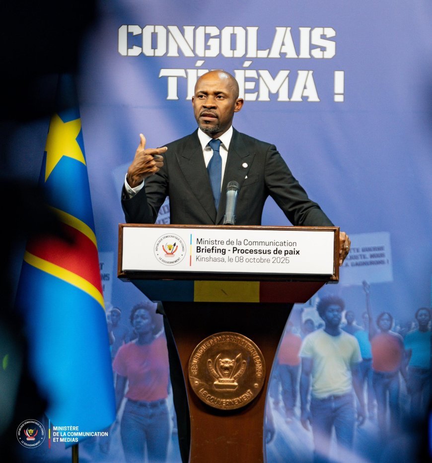 Retour de la paix dans l'Est: Patrick Muyaya prédit la fin imminente de « l'aventure criminelle » du M23