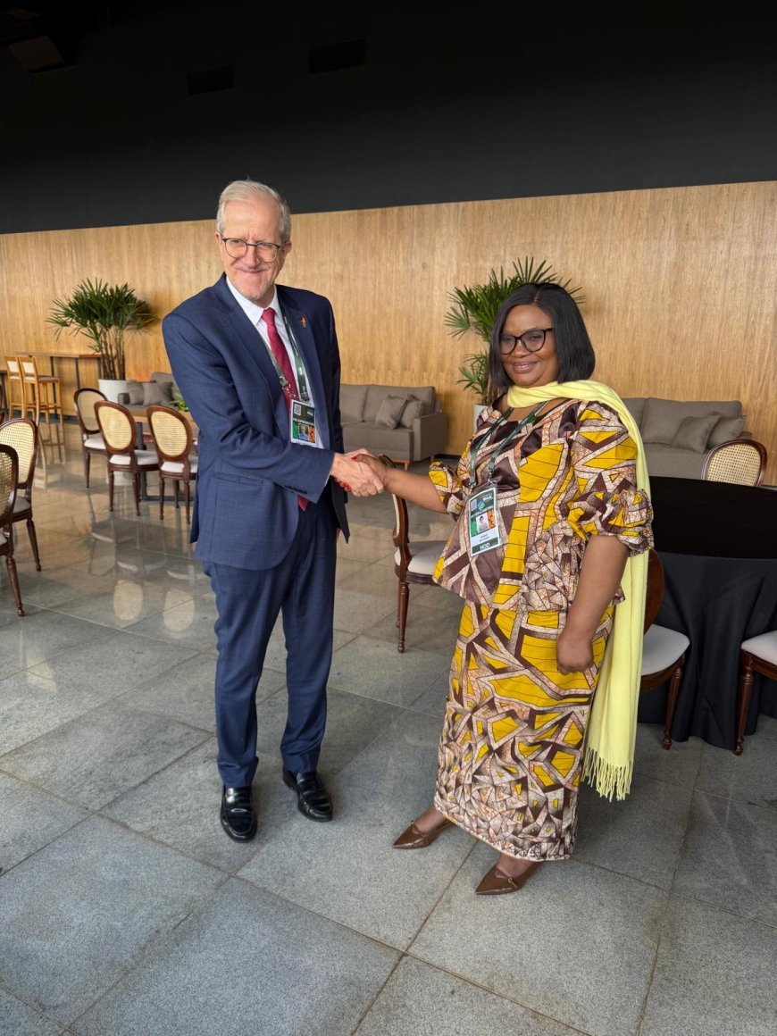 RDC : Marie Nyange Ndambo plaide au Brésil pour une alliance Sud-Sud autour du climat et du développement durable
