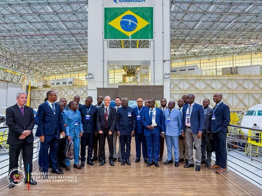 Brésil : le vice-premier ministre Guy Kabombo en mission pour renforcer la coopération militaire entre Kinshasa et Brasilia