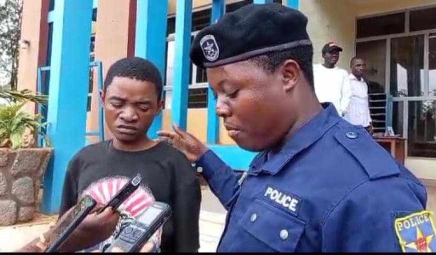 Nord-Kivu : La PNC présente des présumés bandits à Beni, soulignant le rôle de la collaboration citoyenne