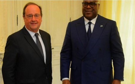 Climat et Sécurité : Le Président Tshisekedi s'entretient avec François Hollande à Paris