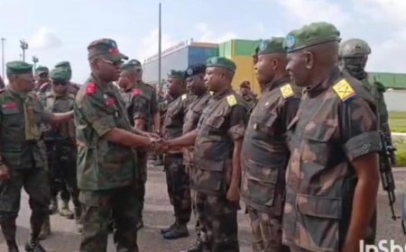 Kisangani : Le Chef d'État-Major général des FARDC en mission d’inspection au sein de la 3e zone de défense
