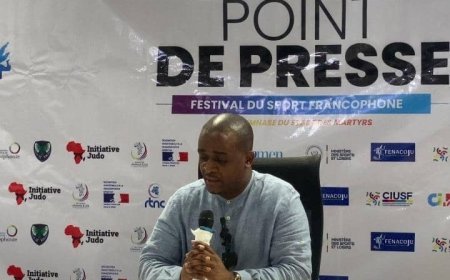 Kinshasa : Nicolas Lianza dévoile le programme de la 2ᵉ édition du Festival du sport francophone 