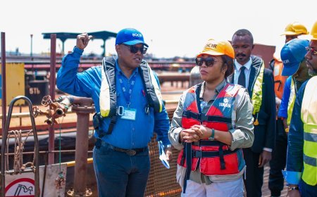 La Ministre des Hydrocarbures Acacia Bandubola Mbongo en mission dans le Kongo Central