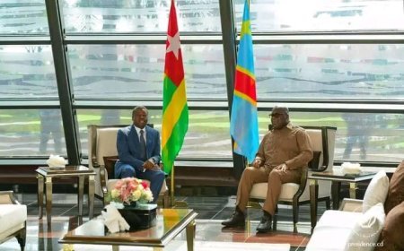 RDC: Tshisekedi et Gnassingbé échangent autour de la crise sécuritaire de l'Est
