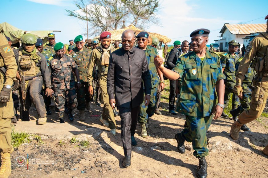 RDC: Le VPM Guy Kabombo à Kalemie pour évaluer la situation sécuritaire