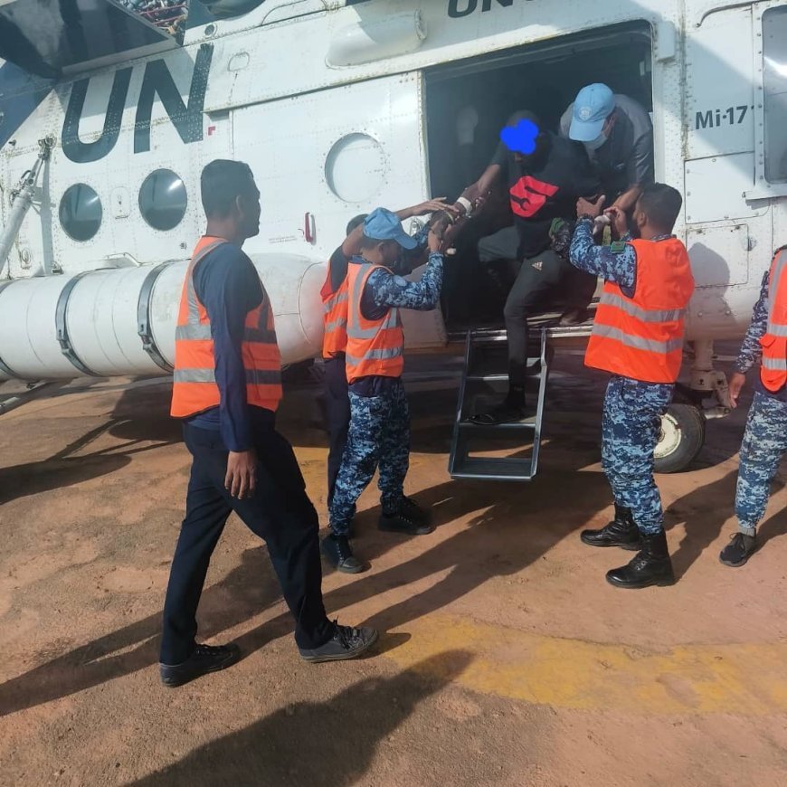 Ituri : Neuf militaires congolais blessés évacués par la MONUSCO de Fataki à Bunia