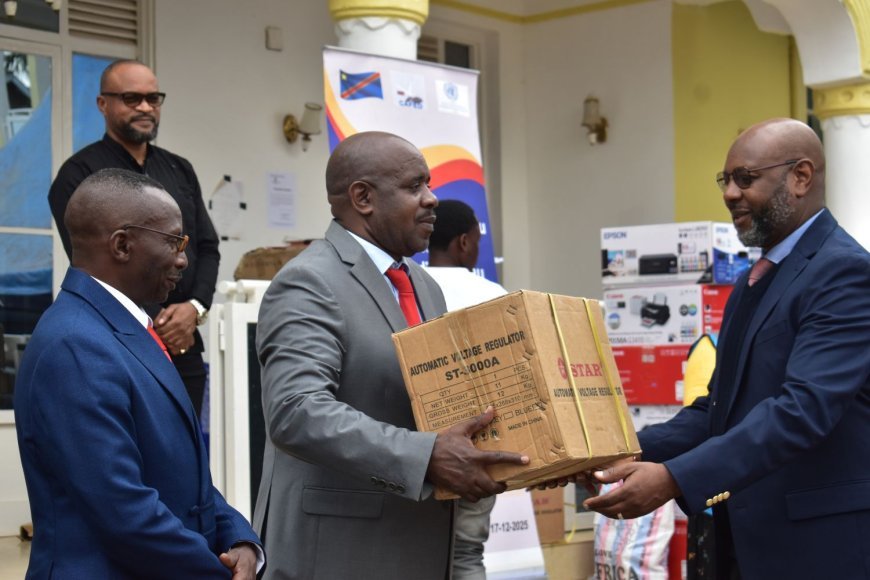 Nord-Kivu : l’Assemblée provinciale dotée de matériel bureautique par la MONUSCO