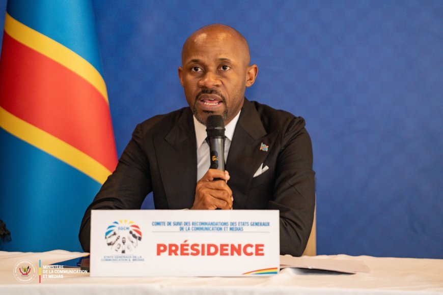 États généraux de la communication  et médias en RDC : Patrick Muyaya épingle les avancées dans la mise en œuvre des recommandations