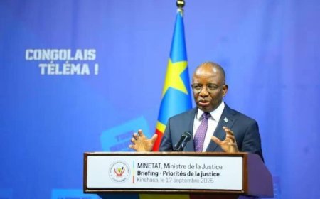 RDC : Le Ministre Guillaume Ngefa dévoile sa feuille de route pour la Justice