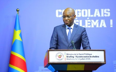 Santé publique en RDC : Recrudescence du choléra et déclin du Mpox