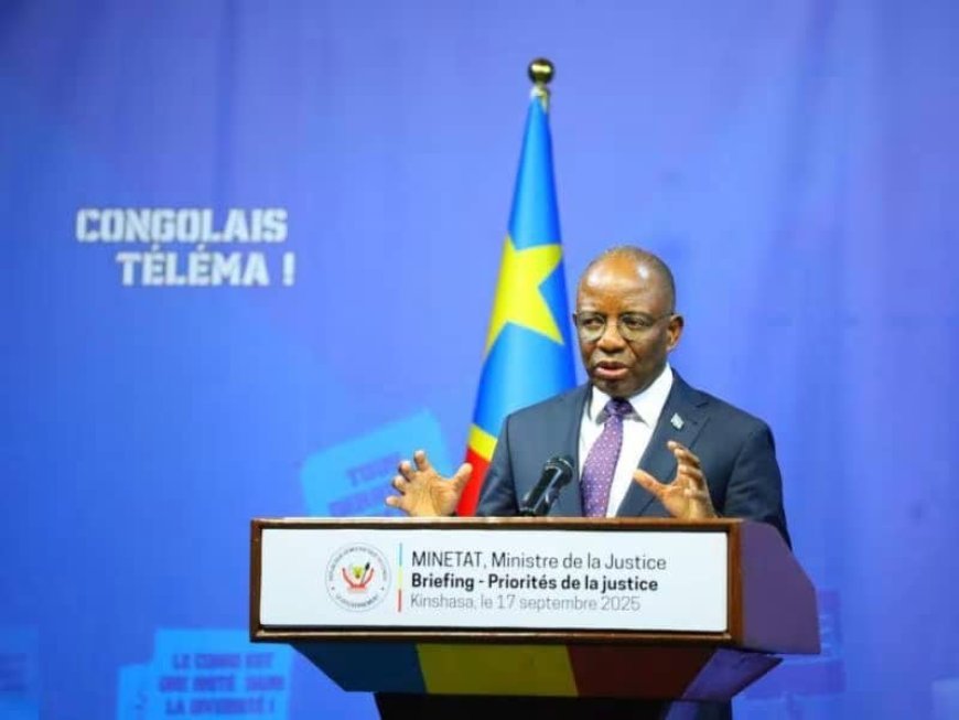 RDC : Le Ministre Guillaume Ngefa dévoile sa feuille de route pour la Justice
