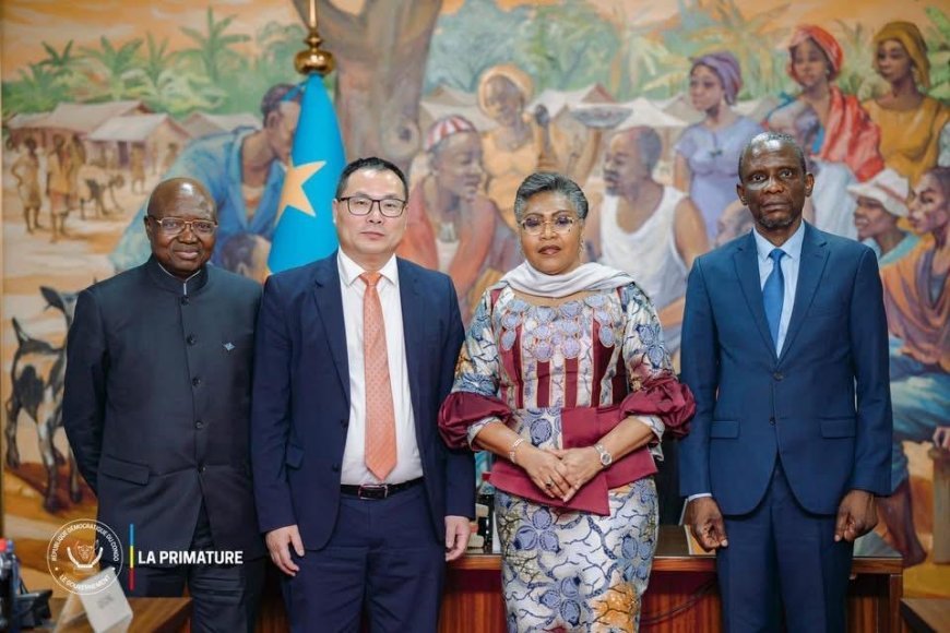 RDC : La Première ministre Judith Suminwa discute de l'implantation du géant chinois LiuGong