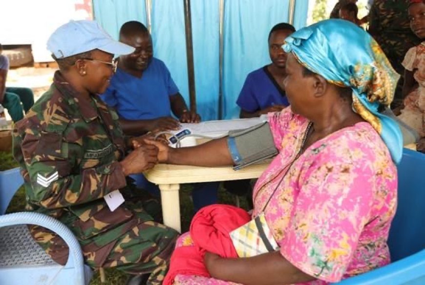 MONUSCO : Plus de 100 résidents de Nzuma bénéficient de soins gratuits à Beni