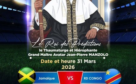 Football : L'alerte spirituelle du « Grand Maître » Manzolo pour les Léopards