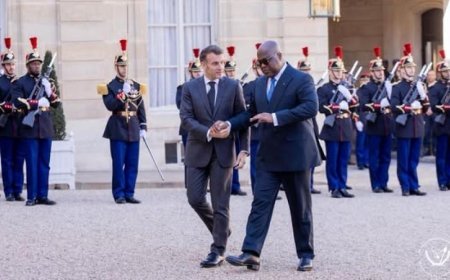 Diplomatie : Félix Tshisekedi et Emmanuel Macron renforcent l’axe Kinshasa-Paris