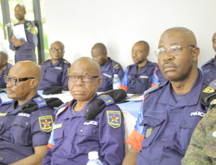 BENI: Plus de 40 policiers participent à un atelier de renforcement des capacités