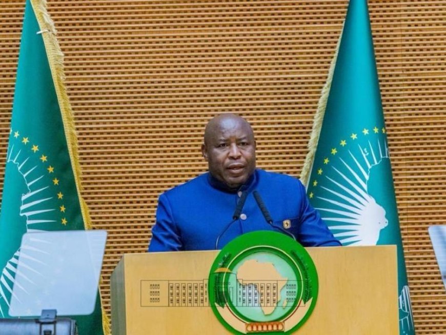 Union Africaine : Évariste Ndayishimiye place la paix au cœur de la présidence burundaise