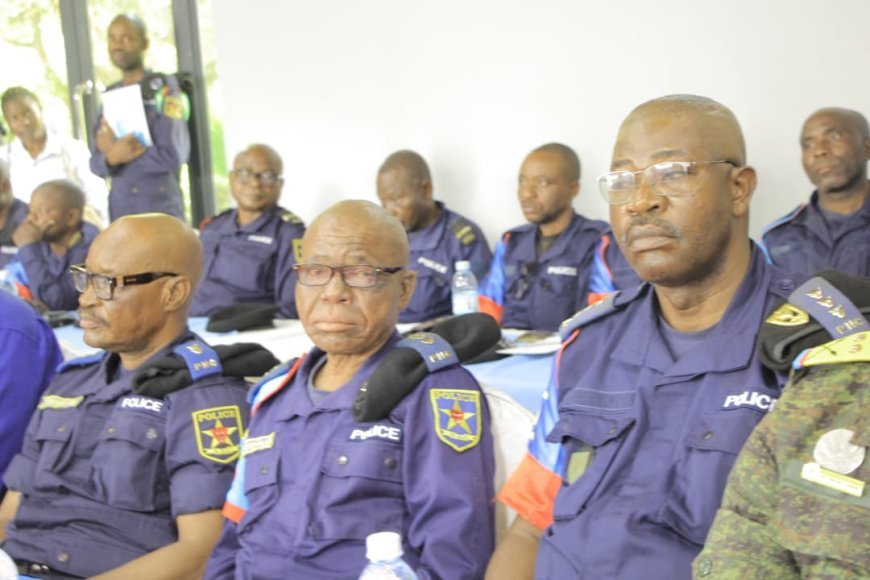 BENI: Plus de 40 policiers participent à un atelier de renforcement des capacités
