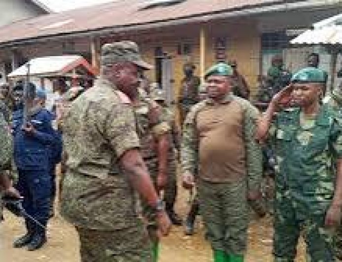 Nord-Kivu : le lieutenant-général Jacques Nduru évalue la situation sécuritaire à Manguredjipa