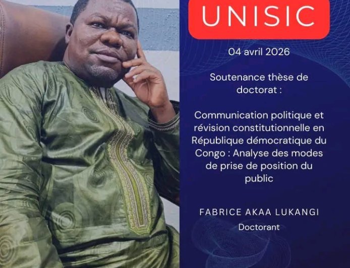 RDC/ESU : polémique autour d’une thèse sur la révision constitutionnelle à l’UNISIC