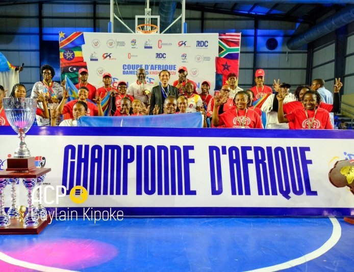 CAN Basket ball sur fauteuil féminin U25 : Les Léopards dames de basketball sur fauteuil remportent la Coupe CAN U25 à domicile.