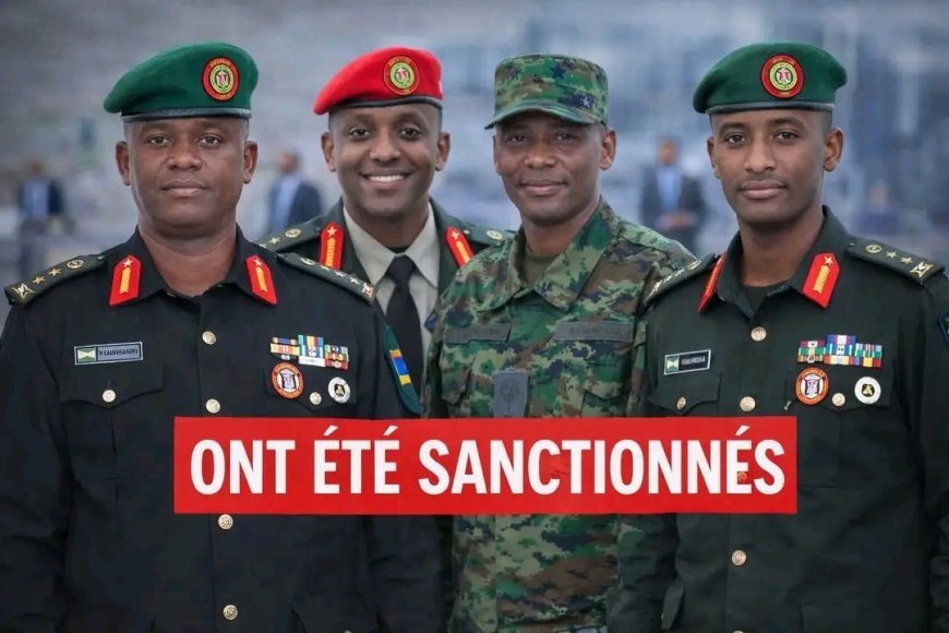 Les États-Unis : sanctionnent officiellement l’armée rwandaise (RDF)