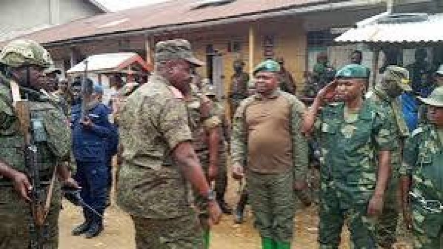 Nord-Kivu : le lieutenant-général Jacques Nduru évalue la situation sécuritaire à Manguredjipa