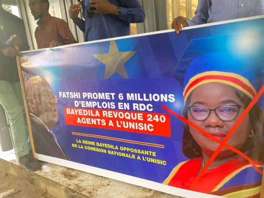 UNISIC – ESURESI : Quand la “dame de fer” Bayedila transforme l’université en caserne… Jusqu’où regardera le président Félix Tshisekedi ?