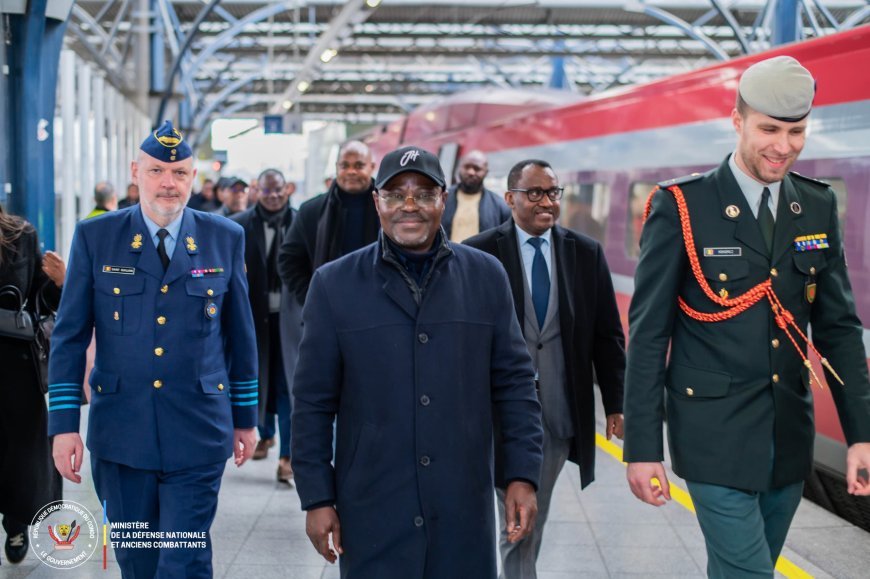 RDC-Belgique: Le VPM Guy Kabombo à Bruxelles pour consolider la coopération militaire entre les deux pays