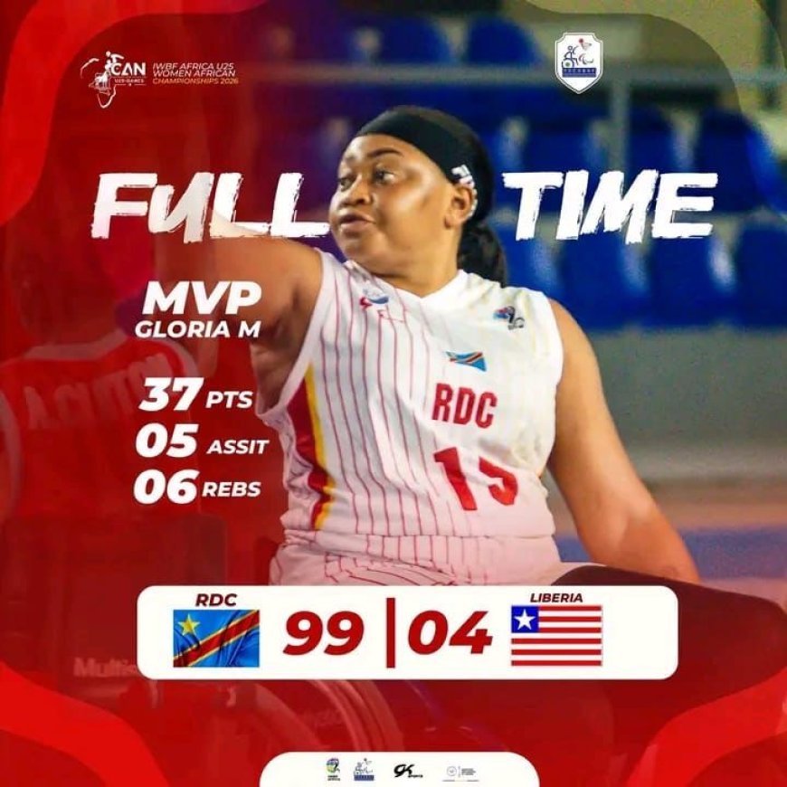 Les léopards féminins sont aux portes du titre de championnes d'Afrique U25.