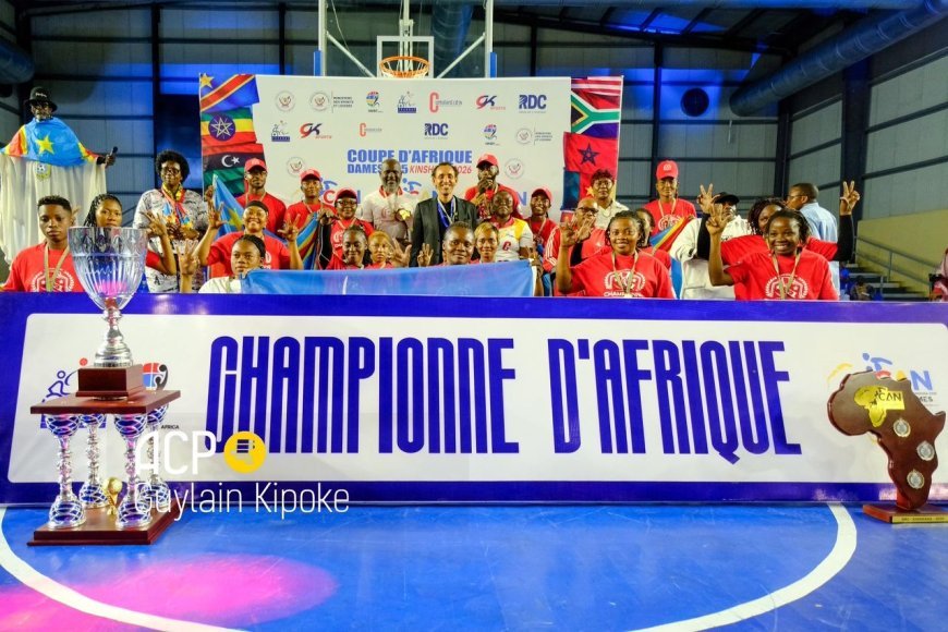 CAN Basket ball sur fauteuil féminin U25 : Les Léopards dames de basketball sur fauteuil remportent la Coupe CAN U25 à domicile.