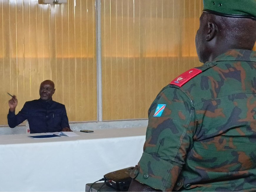 Bandundu : Guy Kabombo informé de la situation sécuritaire  dans la 11 ᵉ région militaire