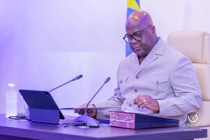 RDC : Infrastructures stratégiques, Félix Tshisekedi met la pression sur le gouvernement pour accélérer les chantiers