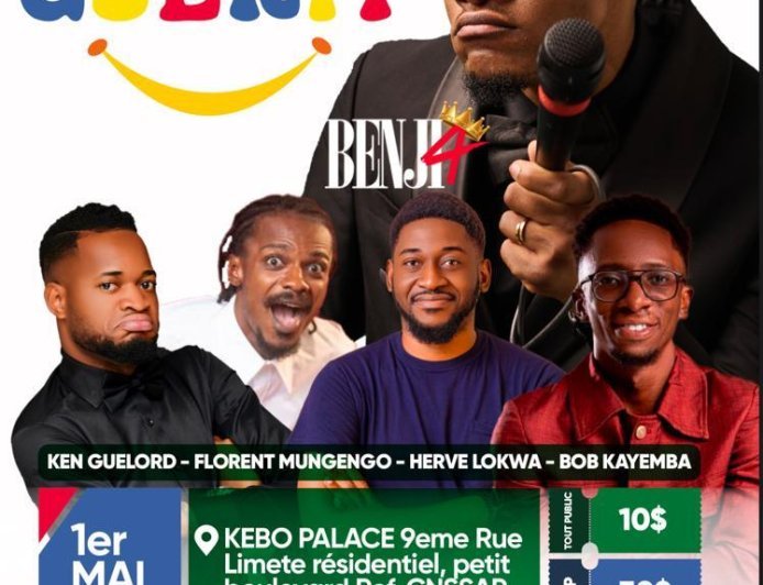 AVEC L’HUMORISTE BENJI4 LE RIRE S’INVITE DANS LE BIEN ÊTRE SOCIAL DES TRAVAILLEURS CONGOLAIS