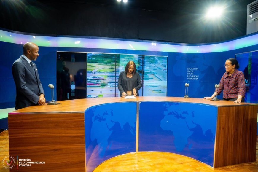 Médias : le gouvernement dote la RTEDUC des nouveaux plateaux modernes et d’un bus de reportage 