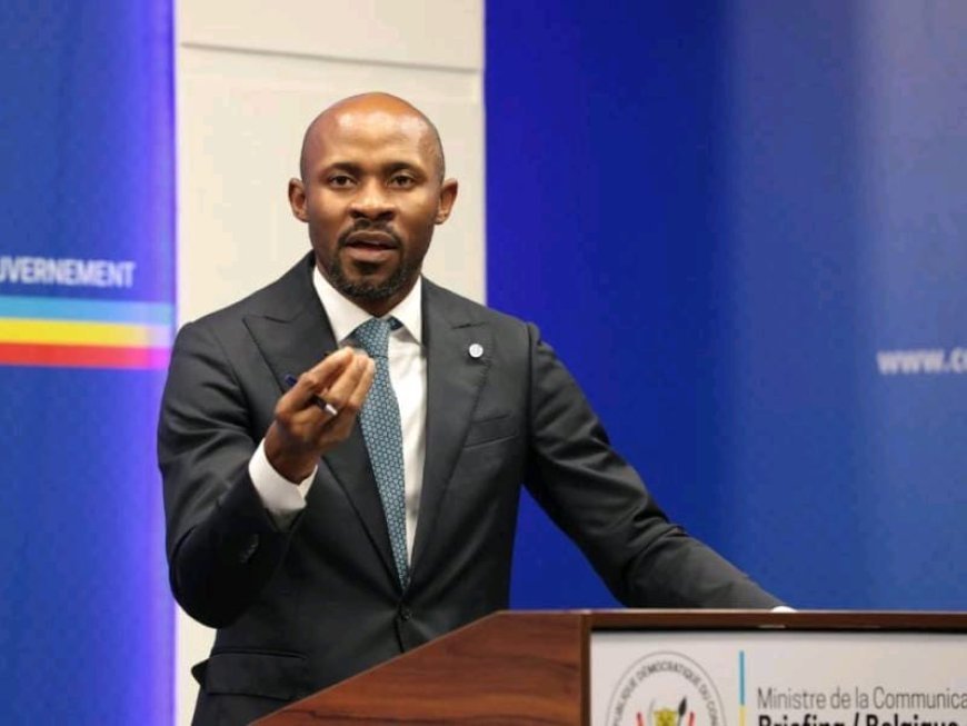 RDC : Patrick Muyaya parle de “manœuvre de brouillage” venue de Kigali sur le lien entre Joseph Kabila et le M23-AFC