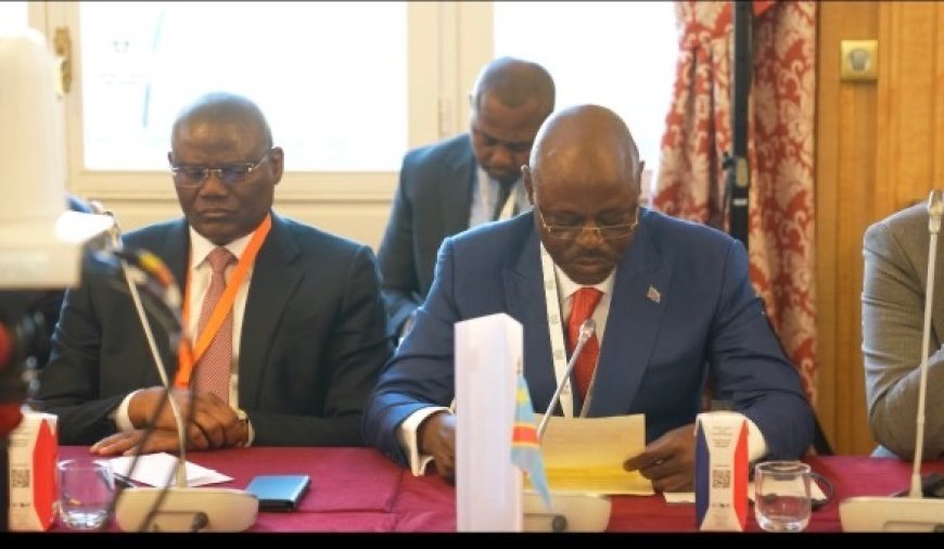 Diplomatie et Défense : Guy Kabombo Muadiamvita porte la voix de la RDC au sommet du G7++ à Paris