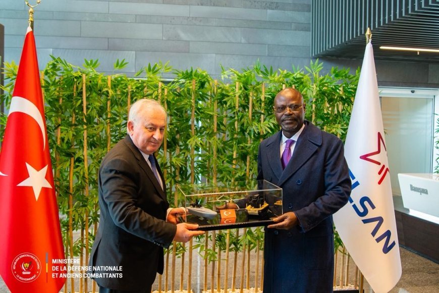 Coopération militaire : Le VPM Guy Kabombo Muadiamvita en mission de prospection industrielle à Ankara pour moderniser les FARDC