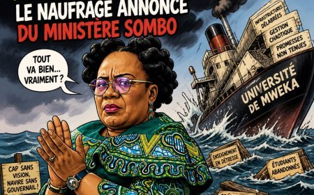 Université de Mweka : le naufrage annoncé du ministère Sombo