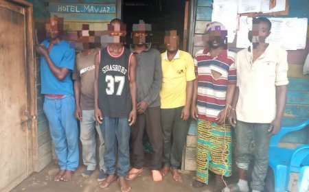 Nord-Kivu : sept présumés criminels transférés à l’auditorat militaire de Beni