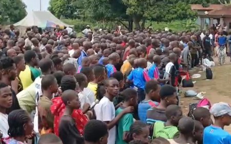 Kwilu : Près de 1 000 recrues du Grand Bandundu rejoignent le centre d’instruction militaire