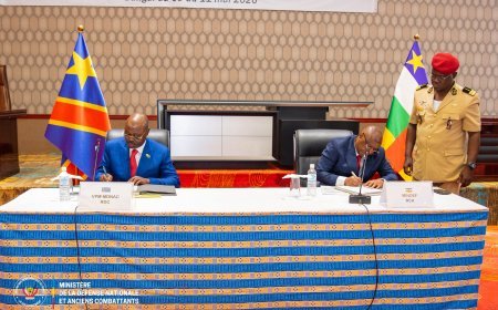 Bangui : la RDC et la RCA renforcent leur coopération sécuritaire aux frontières