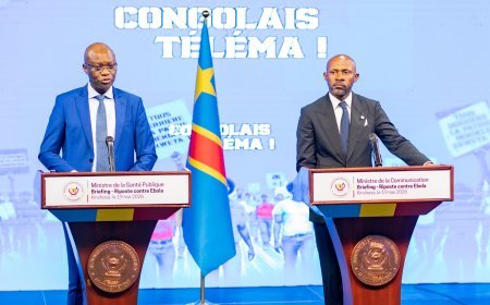 RDC : 17ᵉ épidémie d’Ebola détectée en Ituri, Kinshasa en alerte