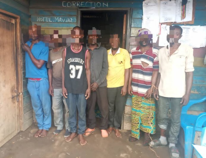 Nord-Kivu : sept présumés criminels transférés à l’auditorat militaire de Beni