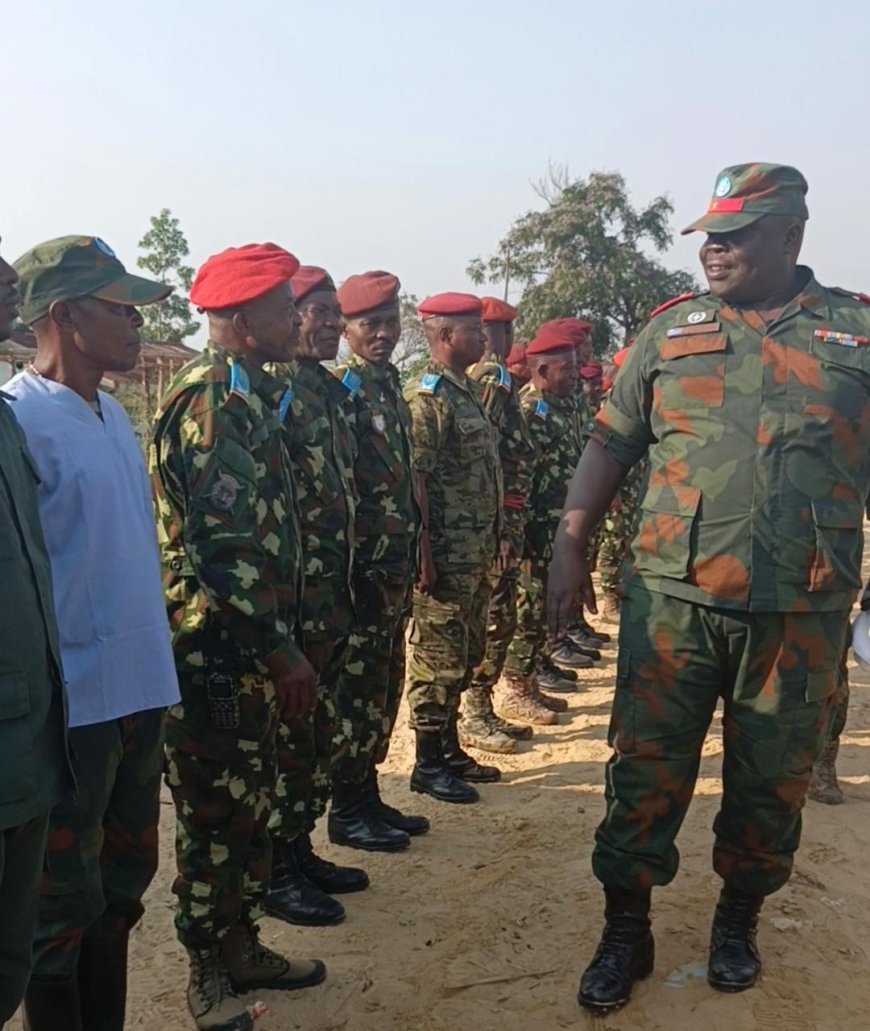 Kwamouth : Le général Moyo réorganise ses troupes pour le front face aux Mobondo