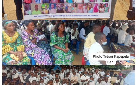 Nord-Kivu : cinq ans après le raid meurtrier des ADF, l'émotion reste vive à Mayi-Moya lors de la commémoration du massacre des élèves et enseignants