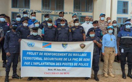 Beni : La MONUSCO déploie des mini-postes de police pour contrer la criminalité